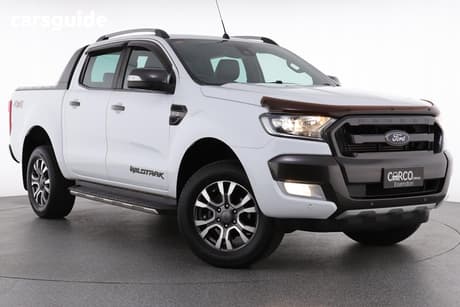 White 2017 Ford Ranger Dual Cab Pick-up Wildtrak 3.2 (4X4)