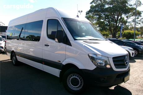 White 2017 Mercedes-Benz Sprinter Van 316Cdi Lwb Hi Roof