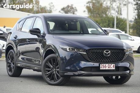 Blue 2025 Mazda CX-5 Wagon G35 Gt Sp Turbo (Awd)