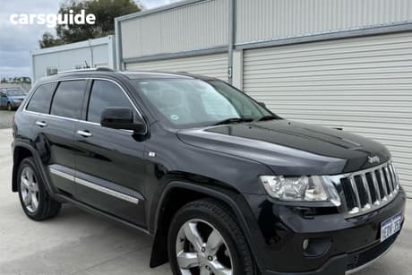 Black 2012 Jeep Grand Cherokee Wagon Limited (4X4)