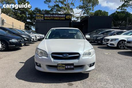 White 2008 Subaru Liberty Sedan 2.5I