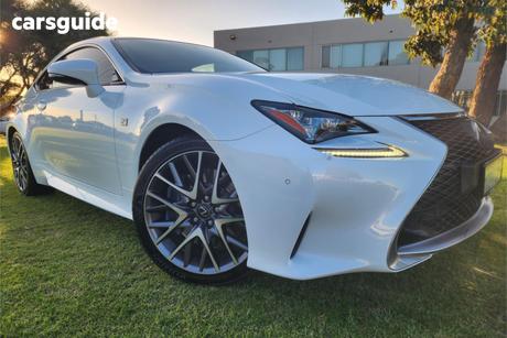 White 2015 Lexus RC350 Coupe F Sport