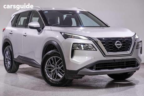 Silver 2024 Nissan X-Trail Wagon St (4Wd) 7 Seat