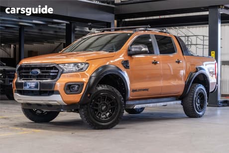 Orange 2019 Ford Ranger Double Cab Pick Up Wildtrak 2.0 (4X4)