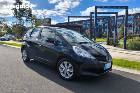 Black 2013 Honda Jazz Hatchback Vibe