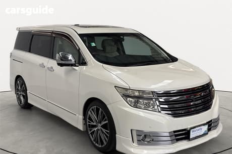 White 2011 Nissan Elgrand Commercial RIDER ENCHANTE