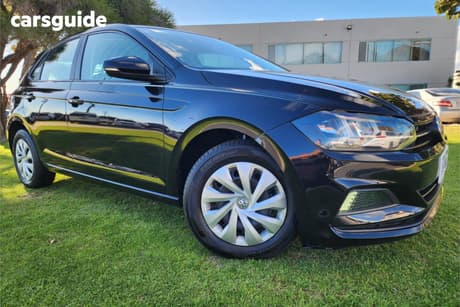 Black 2018 Volkswagen Polo Hatchback 70 Tsi Trendline