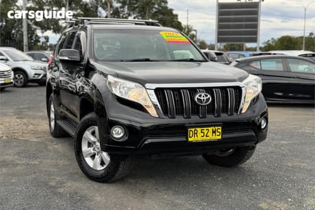 Black 2017 Toyota Landcruiser Prado Wagon Gxl (4X4)