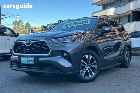 Grey 2022 Toyota Kluger Wagon Gxl Hybrid Awd