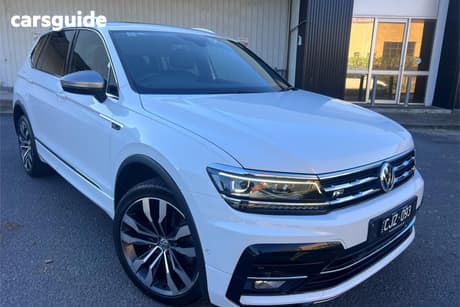 White 2019 Volkswagen Tiguan Wagon Allspace 162 Tsi Highline