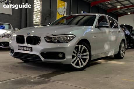 Silver 2015 BMW 1 Hatch 120I SPORT LINE R