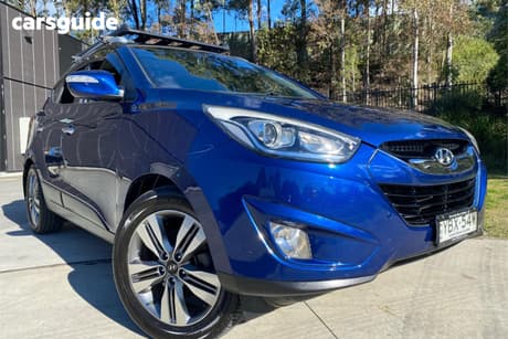 Blue 2013 Hyundai IX35 Wagon Elite (Awd)