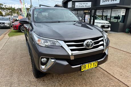 Grey 2018 Toyota Fortuner Wagon Gxl