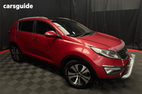 Red 2013 Kia Sportage Wagon Platinum (Awd)