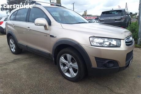 Brown 2011 Holden Captiva Wagon 7 Cx (4X4)