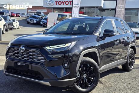 Black 2024 Toyota RAV4 Wagon Cruiser (2Wd) Hybrid