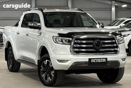 White 2022 GWM UTE Dual Cab Utility Cannon-X (4X4)