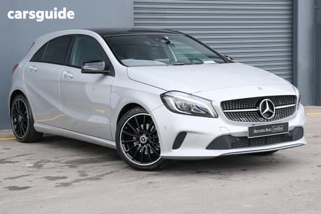 Silver 2018 Mercedes-Benz A180 Hatchback
