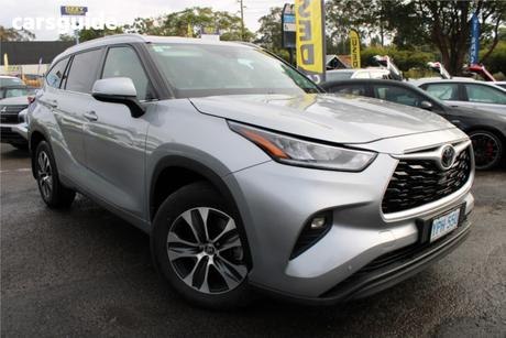Silver 2021 Toyota Kluger Wagon Gxl Awd