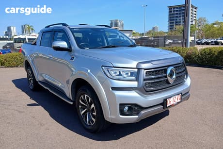 Silver 2025 GWM Cannon Dual Cab Utility Ultra (4X4)