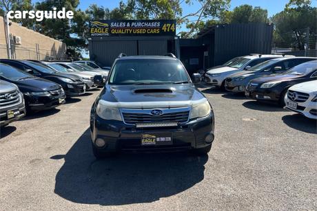 Grey 2010 Subaru Forester Wagon Xt Premium