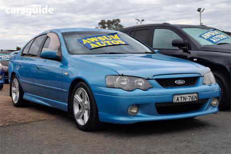 Blue 2005 Ford Falcon Sedan Xr6