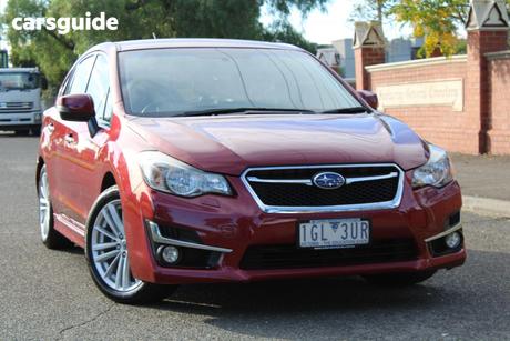 Red 2015 Subaru Impreza Hatchback 2.0I-S (Awd)