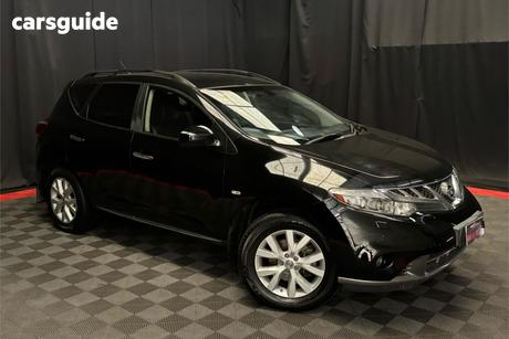 Black 2013 Nissan Murano Wagon St