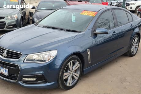Blue 2013 Holden Commodore Sedan Sv6