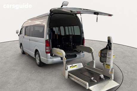 Silver 2007 Toyota HiAce Commercial WELCAB