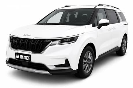 White 2023 Kia Carnival Wagon S