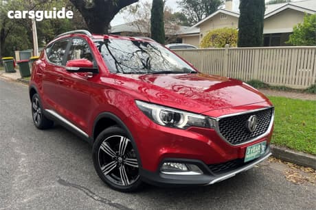 Red 2021 MG ZS Wagon Essence