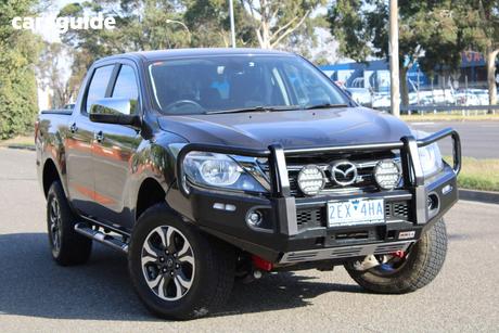 Brown 2018 Mazda BT-50 Dual Cab Utility Xtr (4X4)