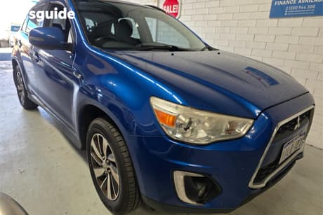Blue 2014 Mitsubishi ASX Wagon (2Wd)