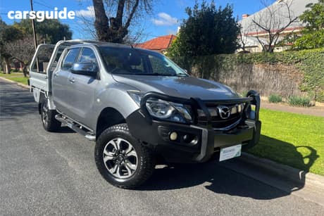 Silver 2018 Mazda BT-50 Dual Cab Utility Xtr (4X4)