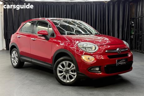 Red 2015 Fiat 500X Wagon Pop Star