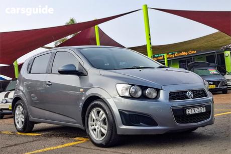Grey 2012 Holden Barina Hatchback