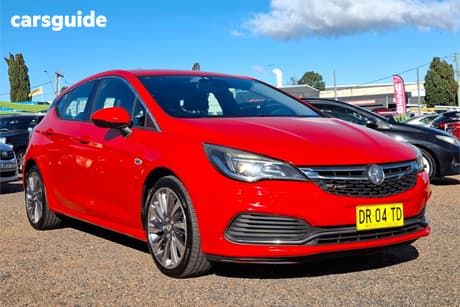 Red 2017 Holden Astra Hatchback Rs-V
