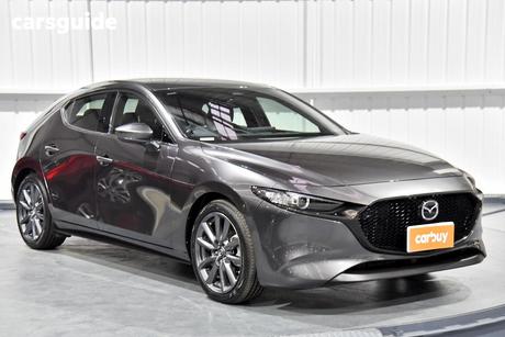Grey 2024 Mazda 3 Hatchback G25 Gt