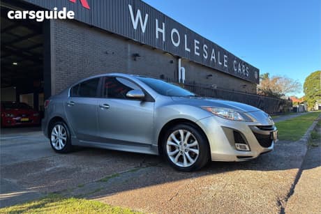 Silver 2009 Mazda 3 Sedan Sp25