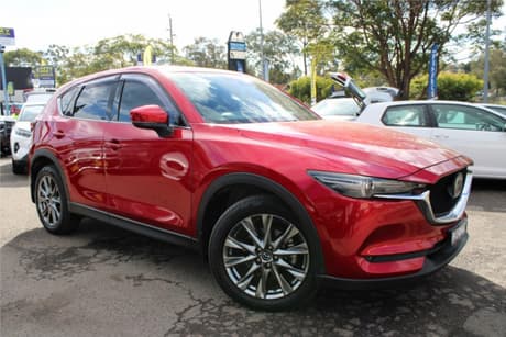Red 2019 Mazda CX-5 Wagon Akera (4X4)