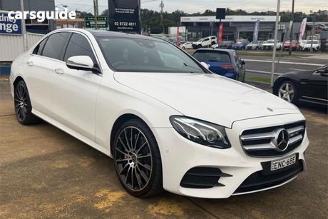 White 2017 Mercedes-Benz E300 Saloon