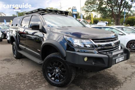 Black 2018 Holden Colorado Crew Cab Pickup Ls (4X4) (5Yr)