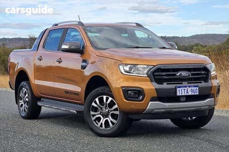 Orange 2019 Ford Ranger Double Cab Pick Up Wildtrak 3.2 (4X4)