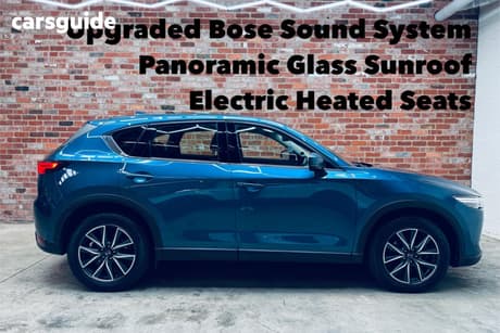 Blue 2018 Mazda CX-5 Wagon Gt (4X4)