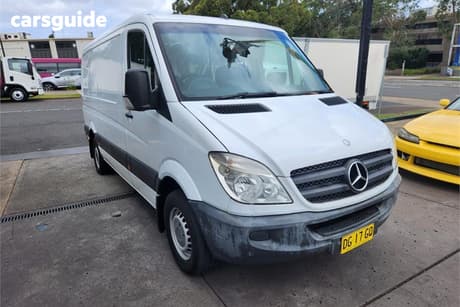 White 2009 Mercedes-Benz Sprinter Commercial 311CDI AUTOMATIC