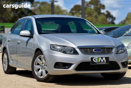 Silver 2008 Ford Falcon Sedan G6