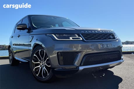 Grey 2018 Land Rover Range Rover Sport Wagon Sdv6 Hse