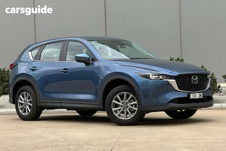 Blue 2024 Mazda CX-5 Wagon G20 Maxx (Fwd)