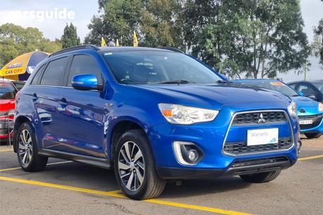 Blue 2014 Mitsubishi ASX Wagon Xls (4Wd)